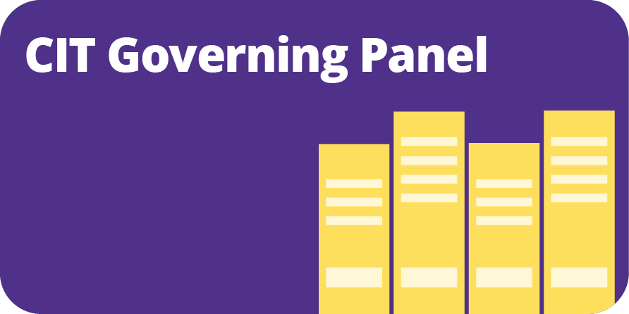 CIT Governing Panel Button
